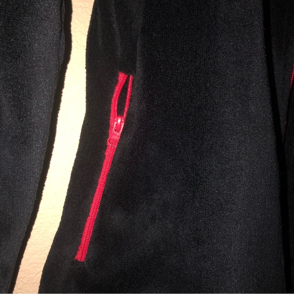 Angela BeBe fleece jacket Petite Medium - Picture 4 of 6